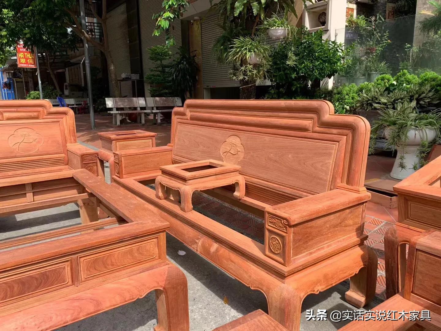 越南红木半成品哪里买,越南红木家具半成品价格