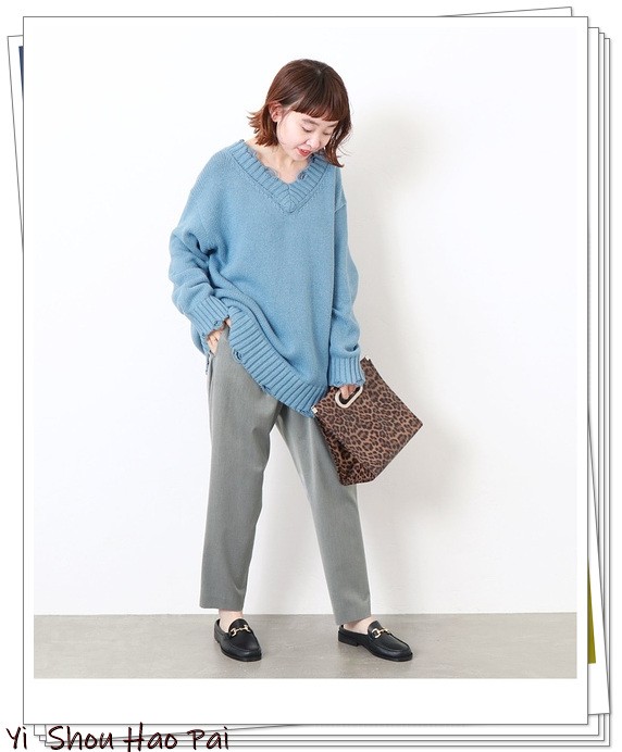 冬季洋气灰裤子搭配,灰裤子穿搭夏季