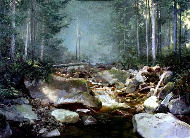 喀拉刨柯油画作品欣赏,瑞典油画人物画