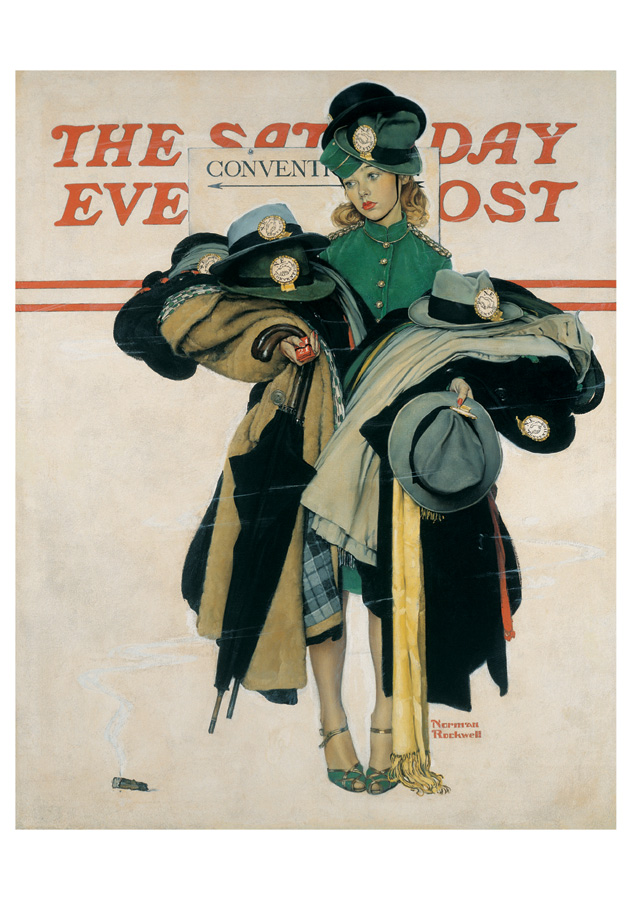 生活的甜美流淌在他笔下-美国插画艺术家诺曼·洛克威尔