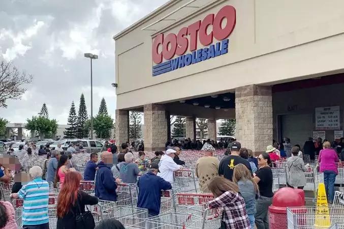 costco纸巾,costco囤食物