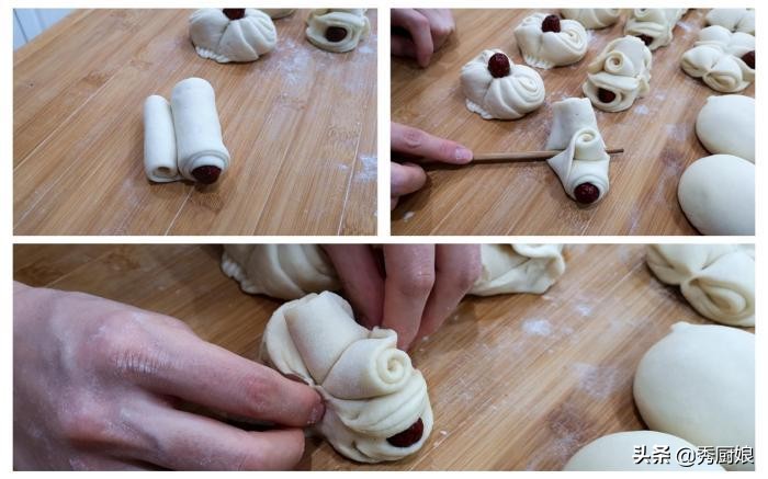 快过年了，教你做这4种枣花馍，做法简单，寓意吉祥，好看更好吃