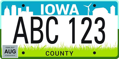 美国车牌为什么那么多图案,为什么有人取车牌