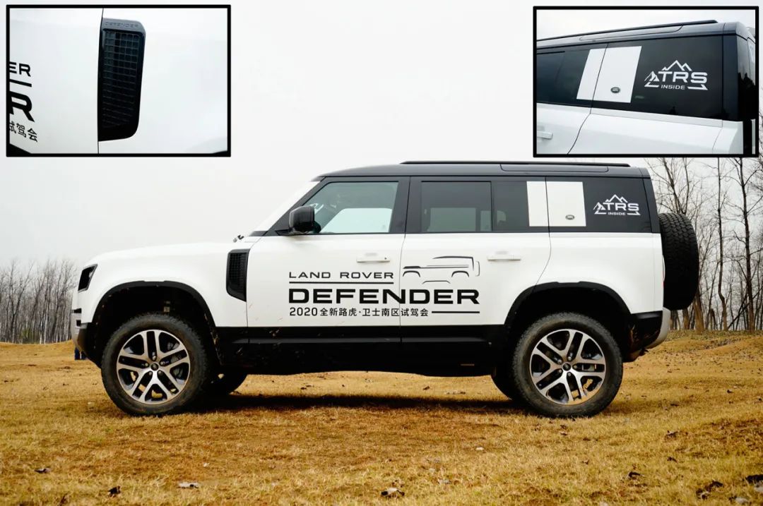 试驾路虎全新卫士,路虎卫士110p400x和暗黑特别版区别