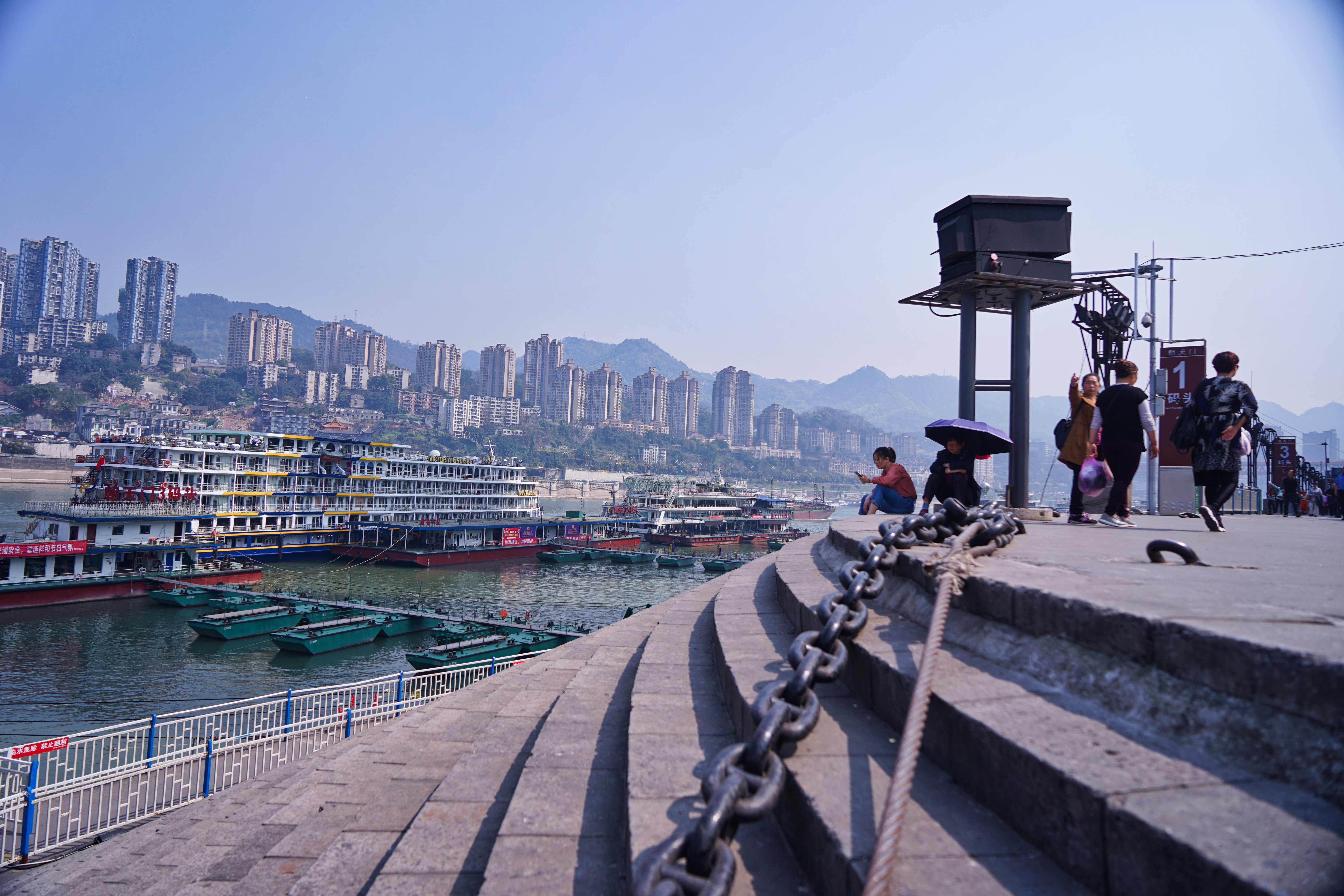 重庆朝天门7号码头经典游,重庆怀旧轮渡最佳路线