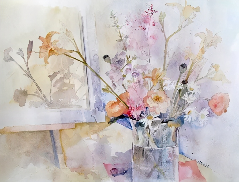各种水彩风格大全,超喜欢水彩的通透肌理和淋漓酣畅
