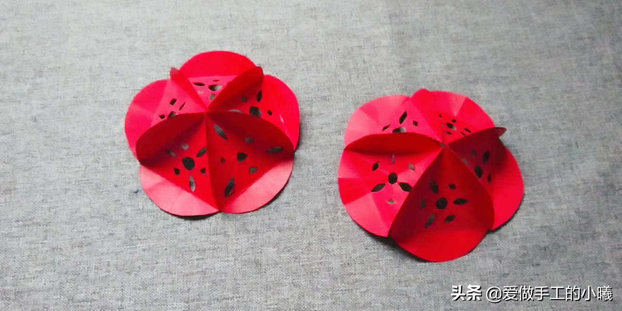 彩纸做灯笼手工简单漂亮教程,用彩纸做成灯笼手工最简单又好看