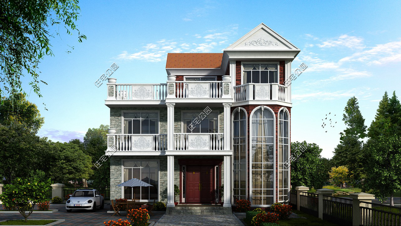 六款农村自建房户型推荐,农村盖房选这10套户型就够了