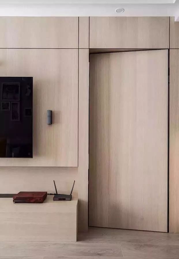 木饰面的背景墙温润的质感,木饰面做背景墙环保耐用吗