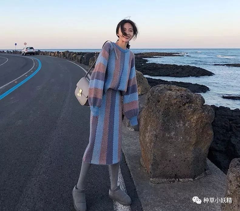 秋季必备软糯条纹毛衣超舒服,秋冬款必备毛衣视频