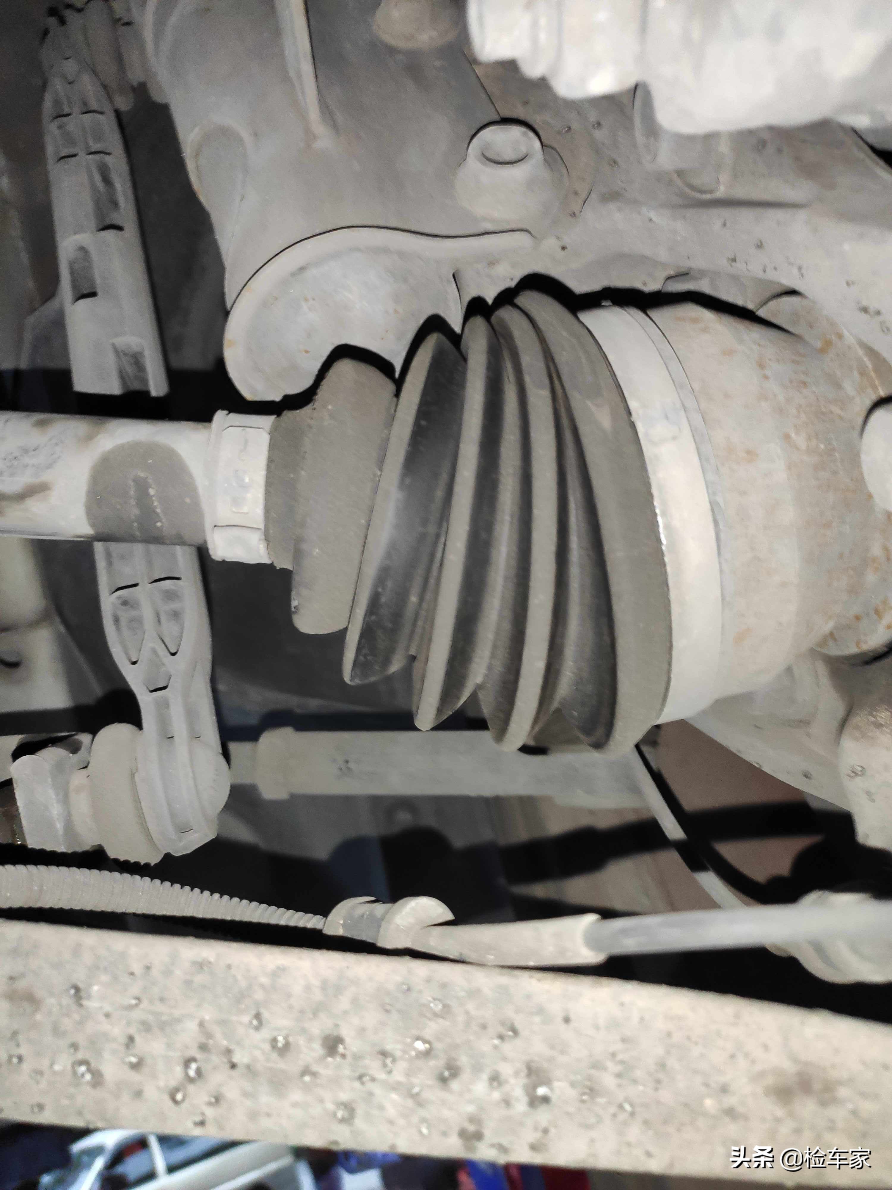 东北客户异地委托检测别克英朗，车尾焊接不敢买，客户：怕冻掉了