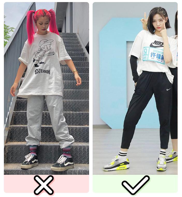 运动风格微胖,休闲运动风穿搭舒服又随性