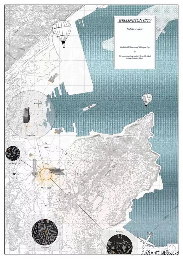 景观场地分析图制作,别墅庭院场地分析图