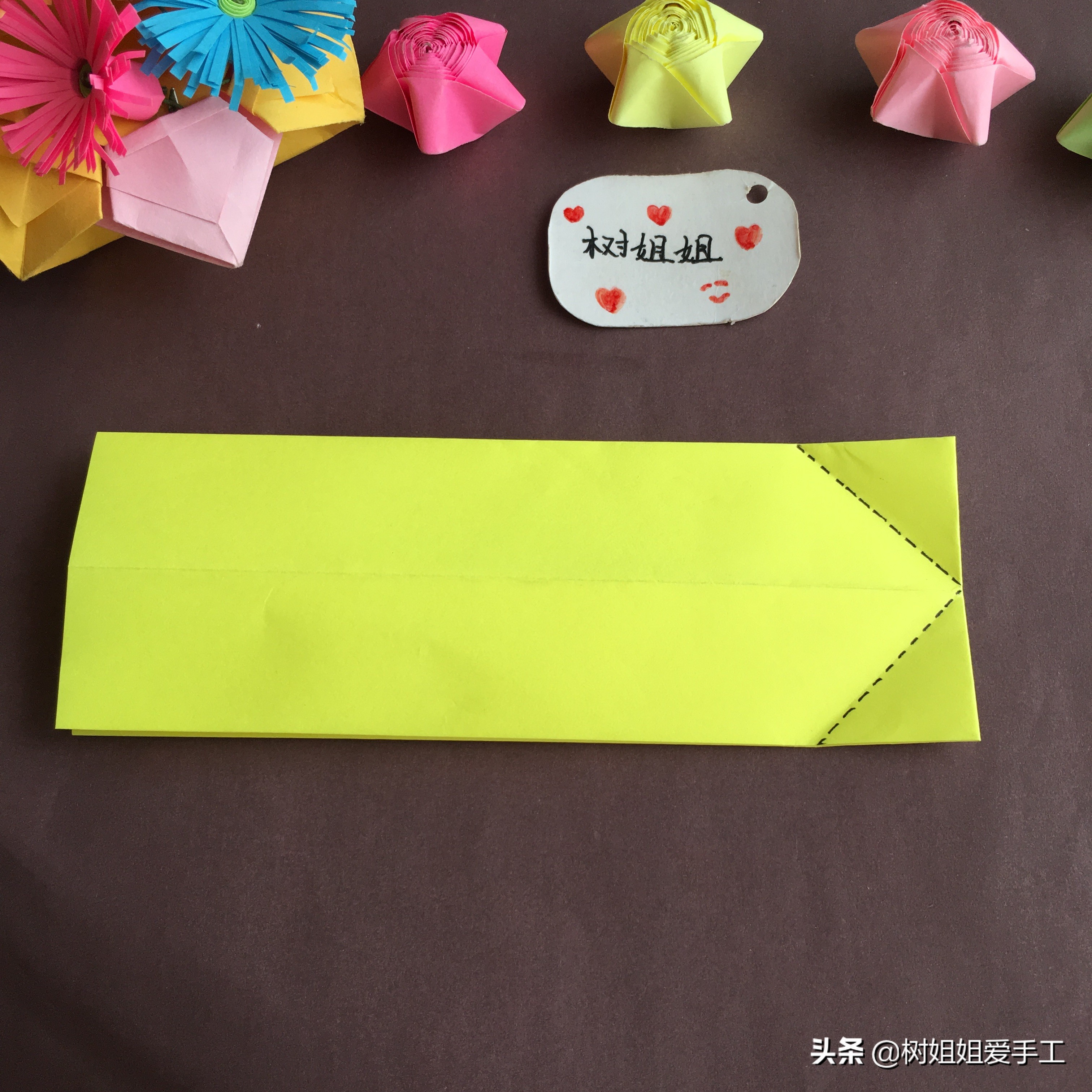 折纸蝴蝶戒指可调节教程,折纸蝴蝶结手链戒指发卡