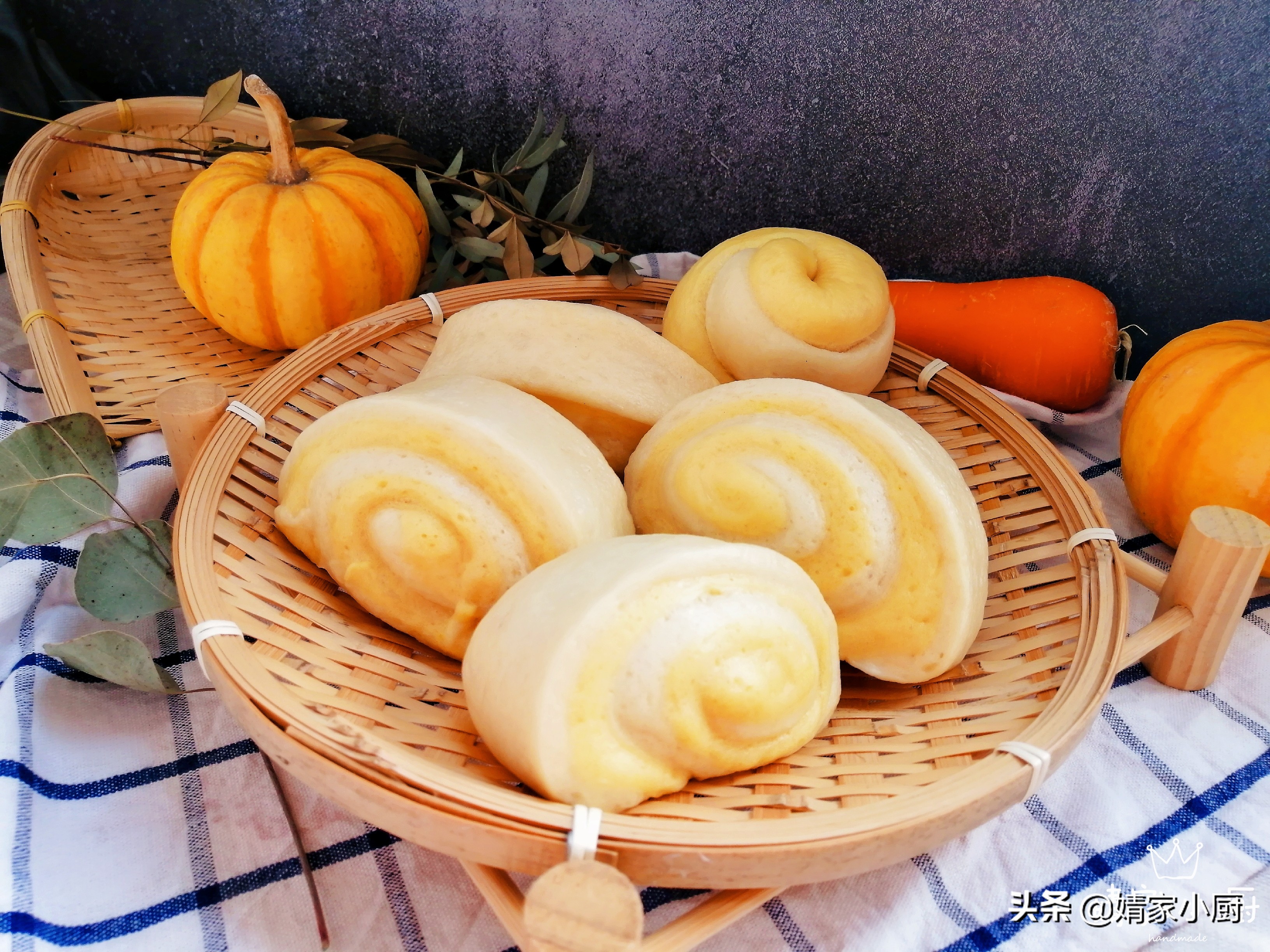 简单又白又软的馒头,如何做简单的双色馒头