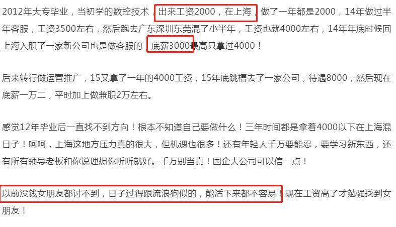 重点大专毕业月薪多少才不算丢人,大专毕业工资低怎么过
