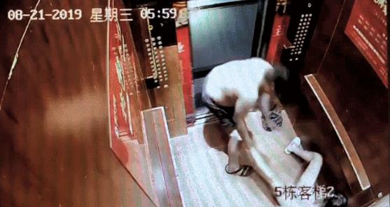 电梯里被拖行网红博主自曝遭家暴,电梯内被暴打的美妆博主