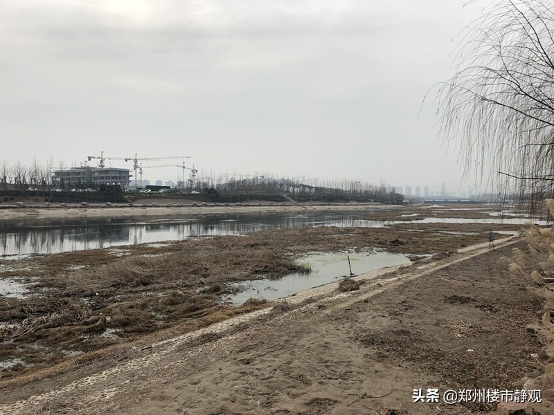 贾鲁河锦艺,贾鲁河边看融创龙府