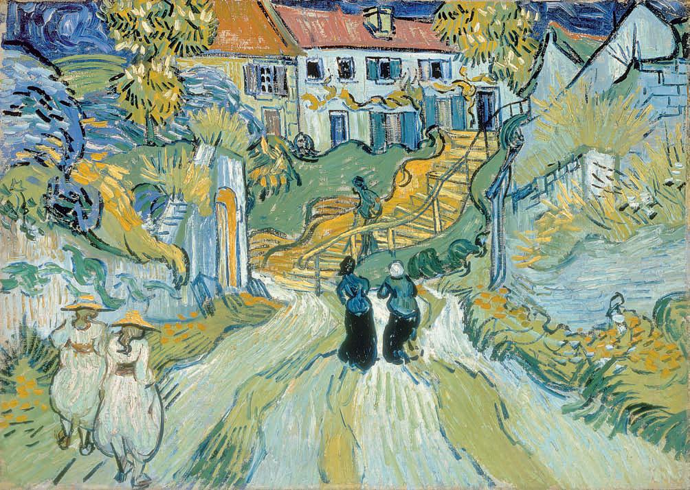 梵高一笔醒图,梵高发疯前最后一幅画