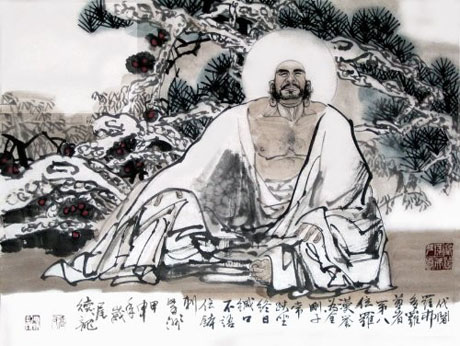 十八罗汉中的诺矩罗尊者,藏传佛教十六尊者和罗汉名字