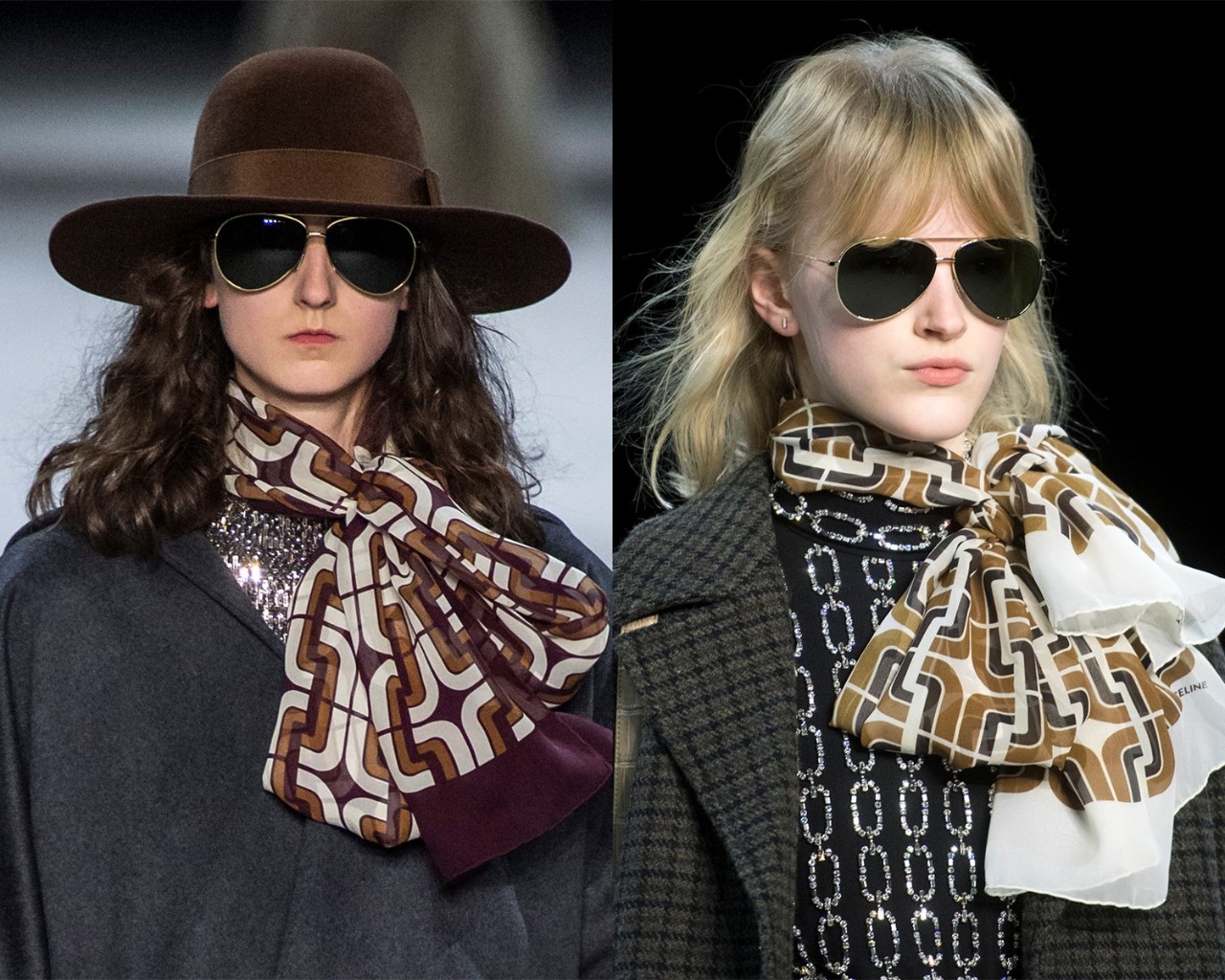 一条丝巾有多种搭配方法,丝巾的十种搭法