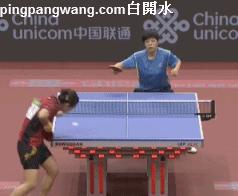 乒乓球反手拧拉的重心在哪条腿,乒乓球拧拉侧下旋球的教学视频