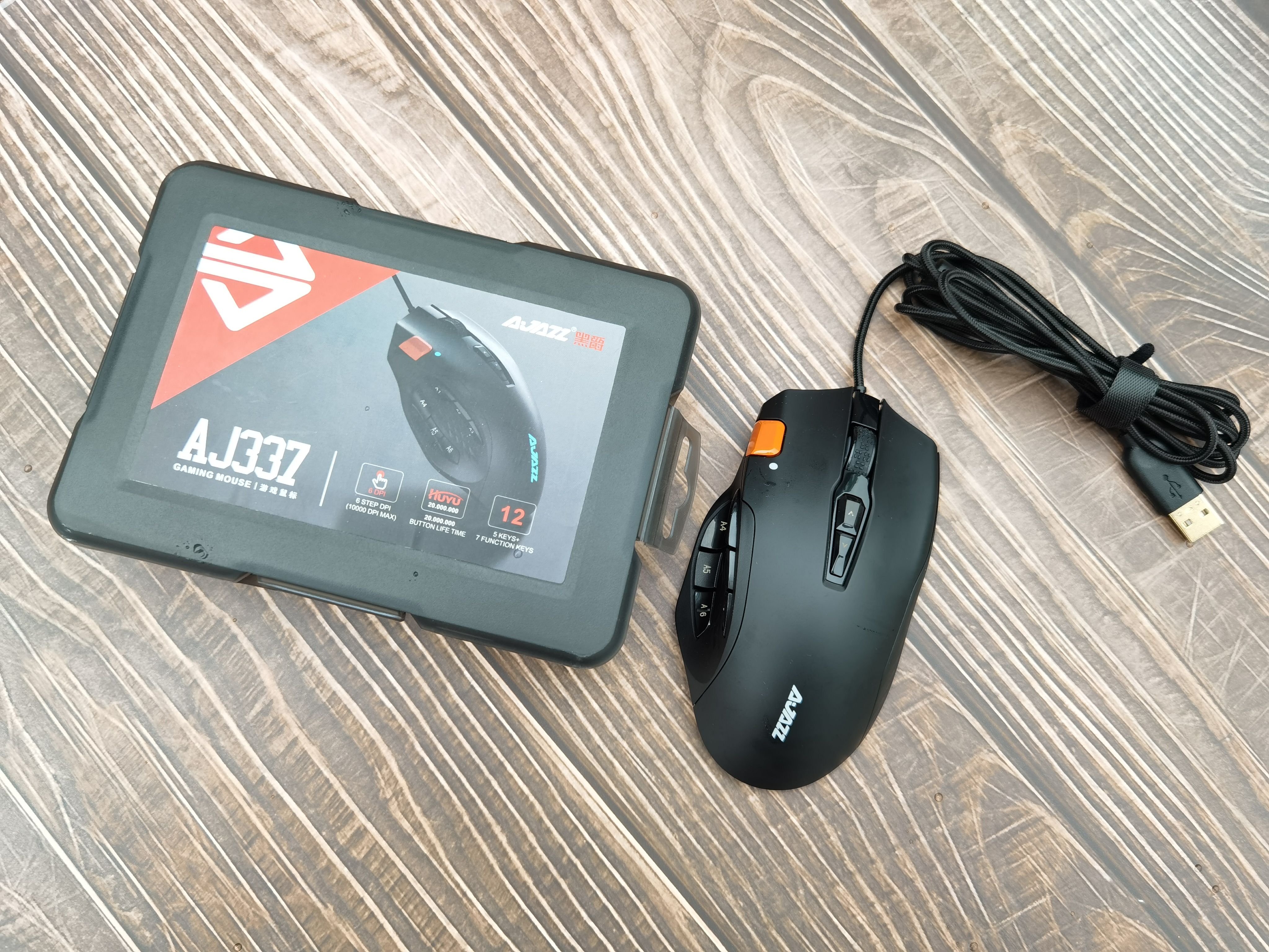 黑爵aj337,多功能游戏鼠标推荐