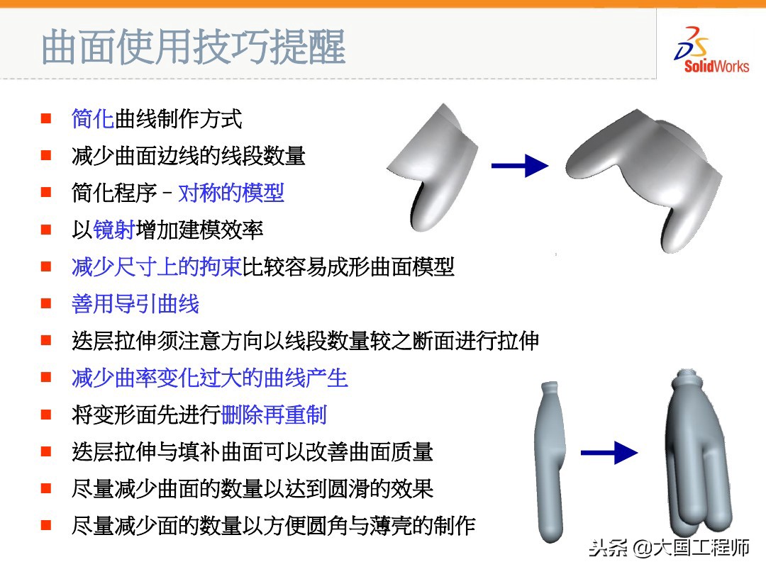 solidworks多个曲面变成一个曲面,solidworks边界曲面与放样曲面