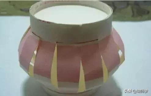 折纸灯笼手工制作幼儿园立体,虎年手工灯笼幼儿园手工制作