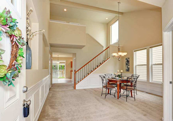 一楼房子光线暗如何处理,屋内墙壁颜色如何选择