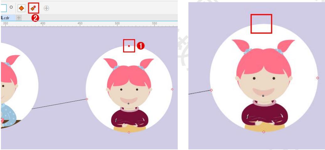 用coreldraw画半圆怎么画教程视频,cdr平面设计教程绘制边框图形