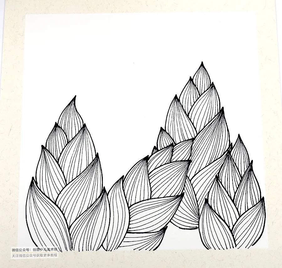 雨后春笋儿童画图片,儿童画春天春笋