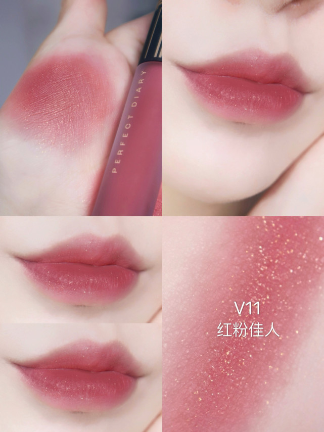 豆沙淡妆口红大牌,适合日常素颜的口红色卡姿兰