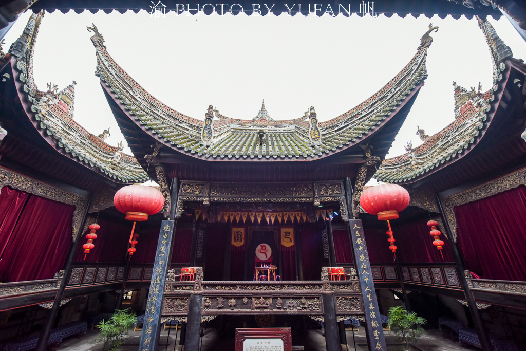 重庆湖广会馆禹王宫大殿简介,重庆湖广会馆平面图