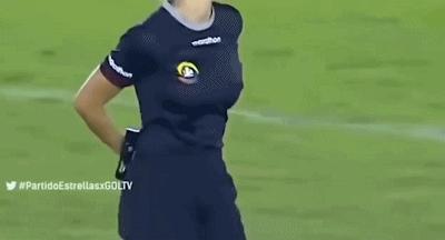 十大漂亮女足球裁判,足球最美女裁判