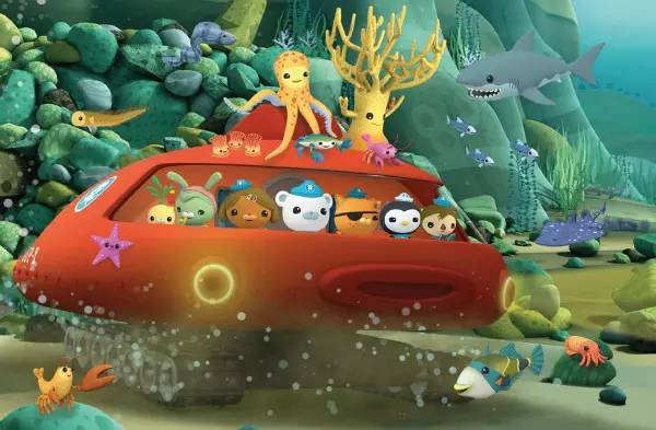 海洋探险动画《海底小纵队,TheOctonauts》现在少有的好动画片