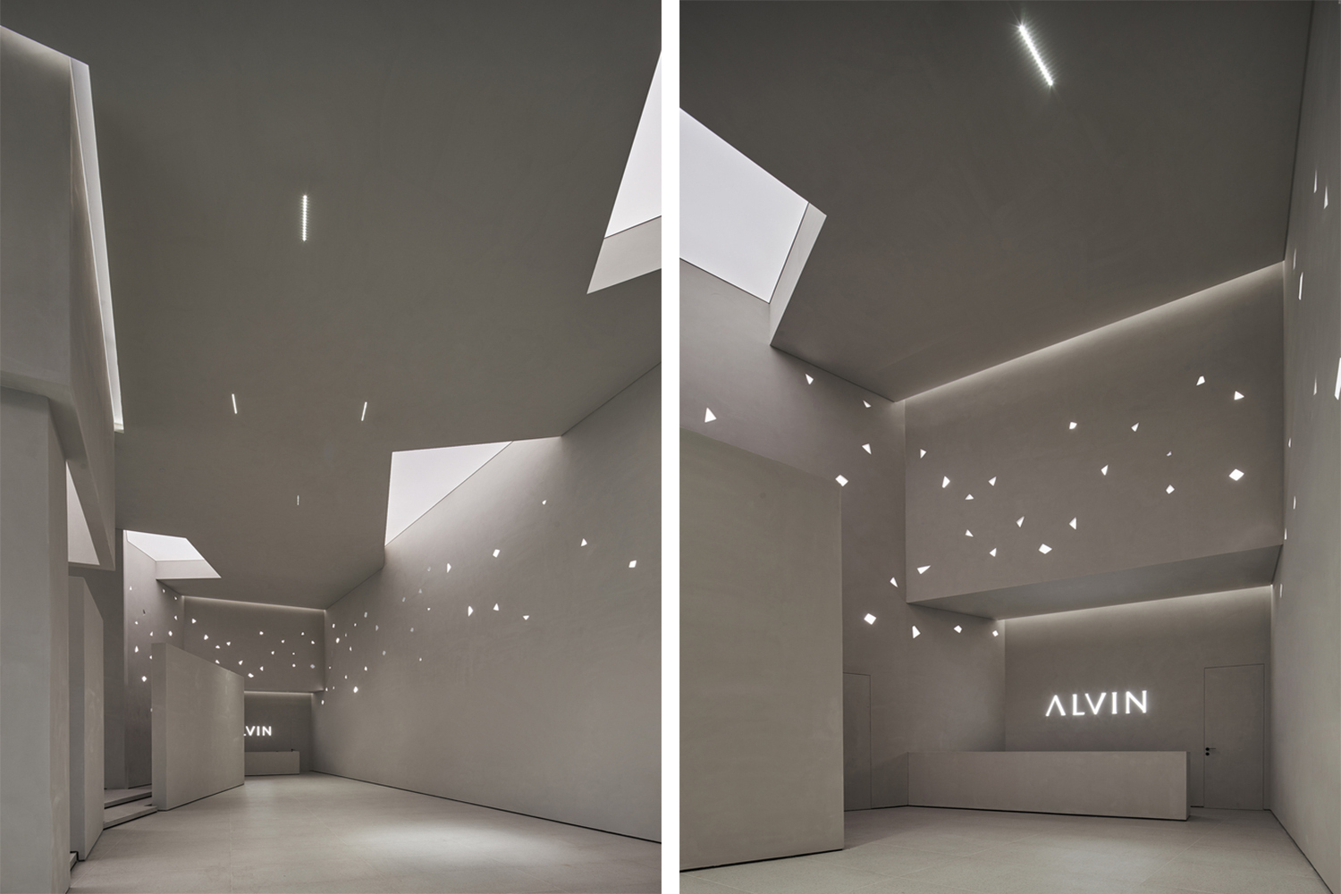 简约个性的婚纱摄影空间设计，每一处细节都充满艺术美感