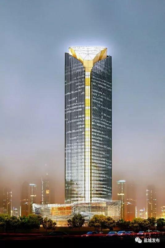 盐城先锋岛第一高楼,盐城第一高楼实际高度