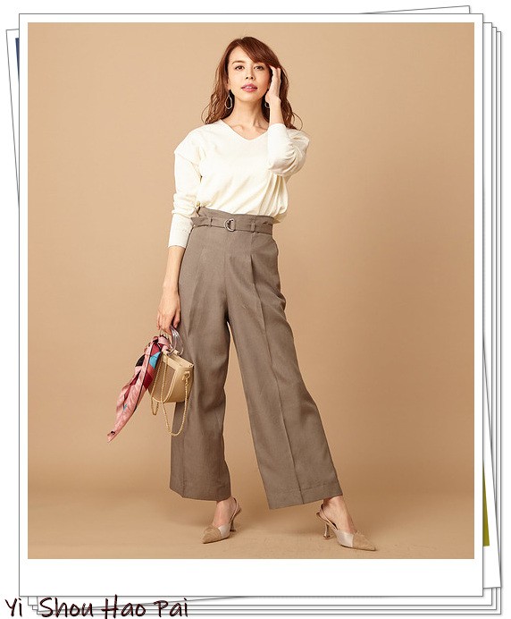 夏季亚麻宽松洋气7分裤,亚麻棉牛仔直筒裤穿搭