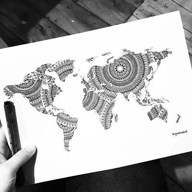 墙上画画装饰,把家里白墙都画满好看的画