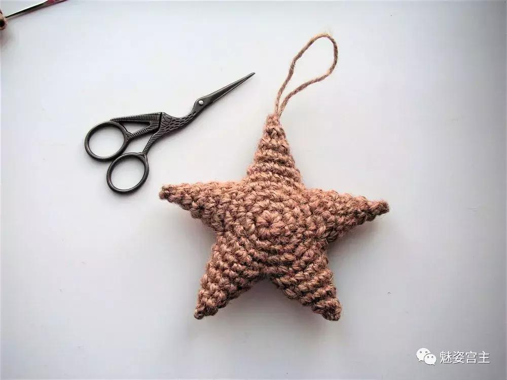 一柄钩针就可以完成的编织小物件,软萌可爱,教程详解