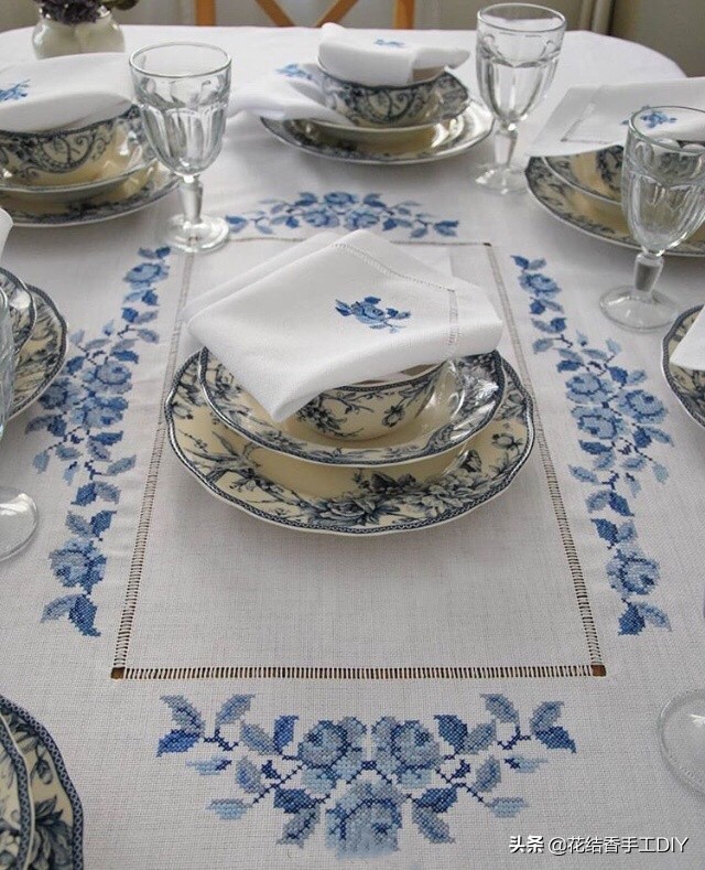 十字绣美丽的画,十字绣美丽花边