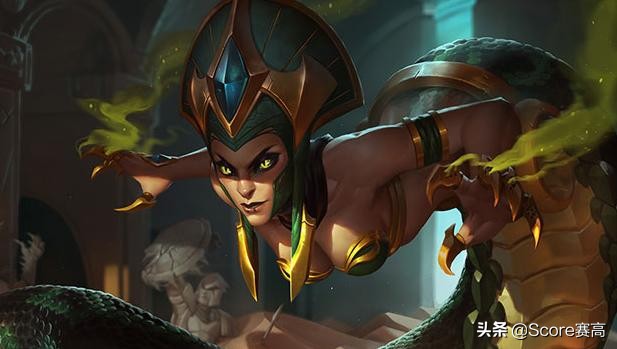 魔蛇之拥卡西奥佩娅图片,卡西奥佩娅装备中单