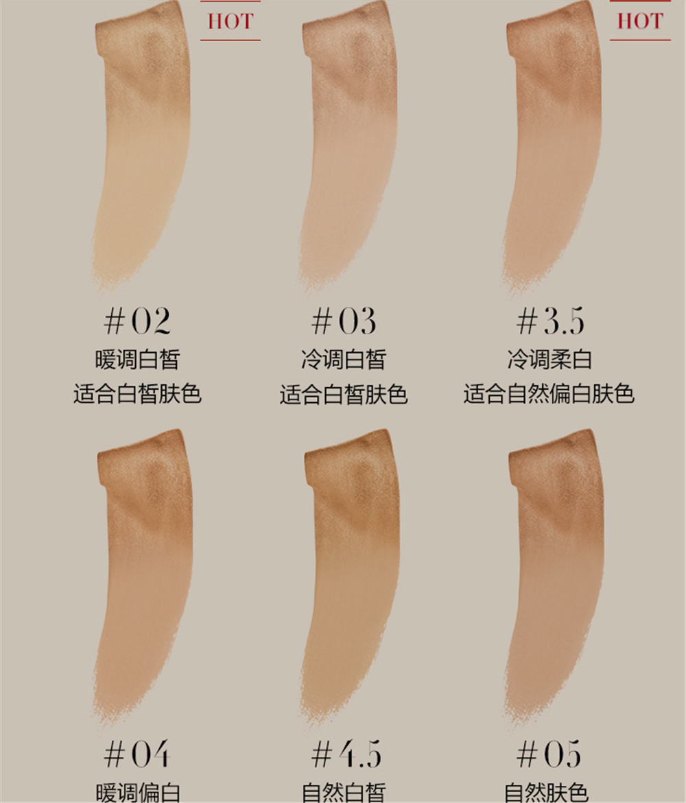 七款大牌干皮粉底液,网红粉底液最近很火的