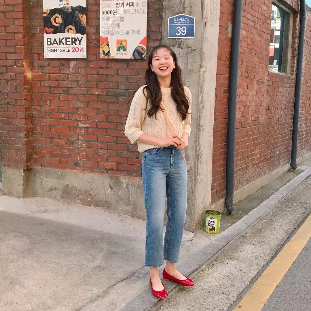 胖妹妹上衣显瘦秋天新款,超显瘦的裤子学生党秋天