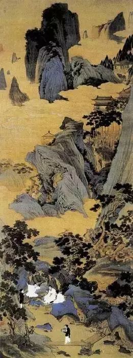 明代夏芷国画山水作品高清大图,明代100幅山水精品赏析第二辑