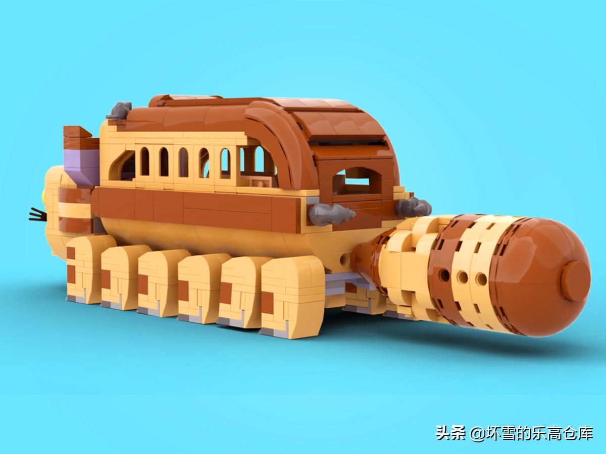 乐高宫崎骏系列,乐高里的龙猫巴士