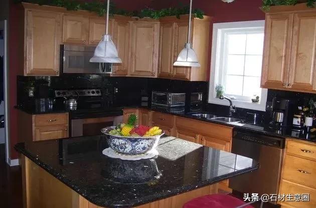 黑色大理石轻奢装修效果,黑色系大理石