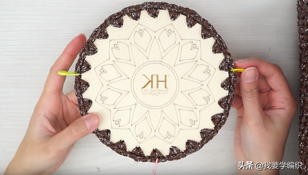 手提包编织教程简单又漂亮,简单又漂亮的包包手工制作方法