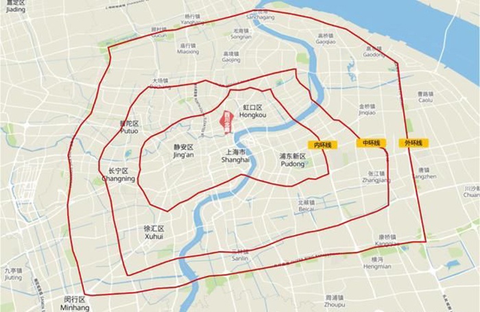 上海曾经的梅川路步行街,南京路是上海最知名的商业街